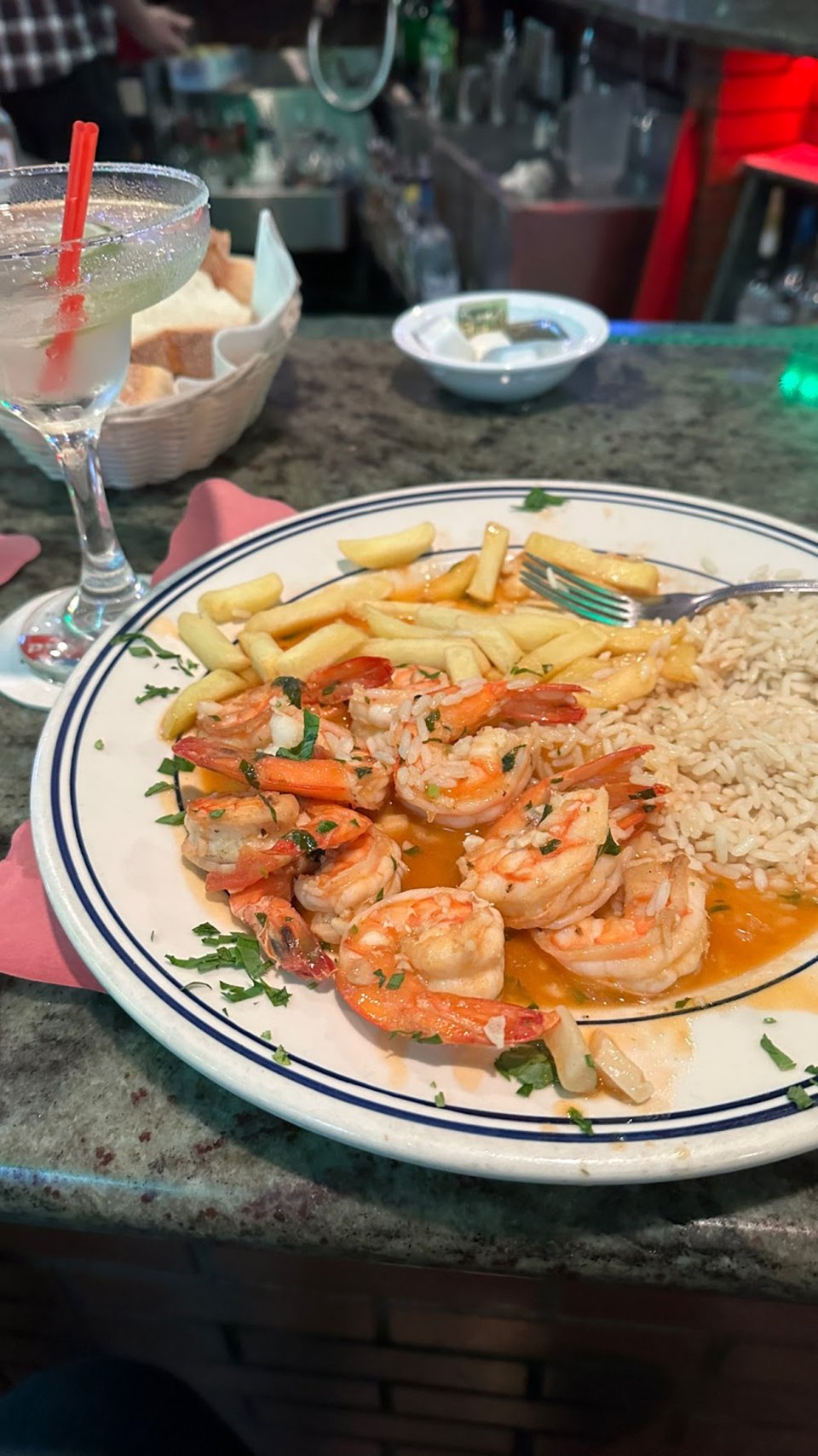 Shrimp in Garlic Sauce